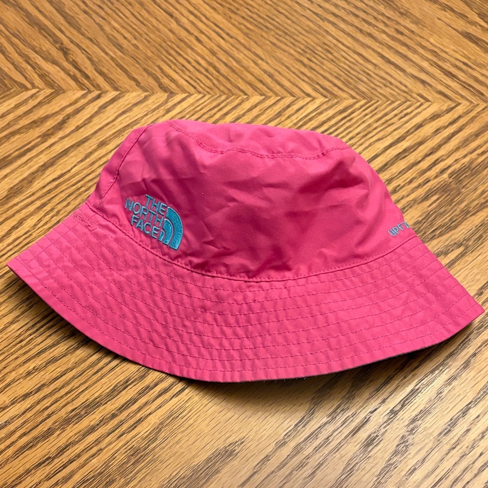 The North Face Pink/Blue Reversible Bucket Hat